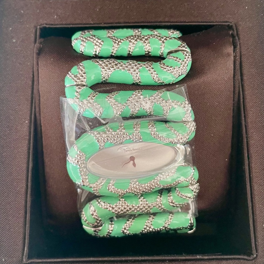 Roberto Cavalli Women’s Cleopatra Snake Bracelet Watch - Picture 4 of 4
